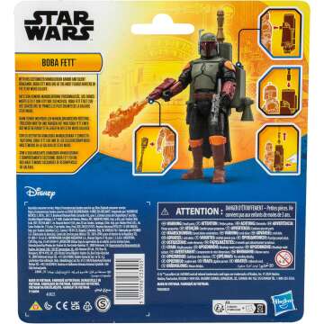 Boba Fett Deluxe Action Figure - 4 Inch Star Wars Toy