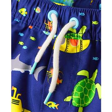 Gymboree,and Toddler Swim Trunks,Navy Submarine,2T