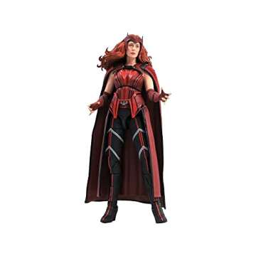 Diamond Select Toys Marvel Select: WandaVision Scarlet Witch Action Figure, Multicolor