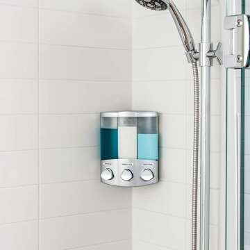 3-Chamber Shower Dispenser