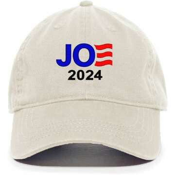 Joe Biden 2024 Baseball Cap - Adjustable Cotton Dad Hat