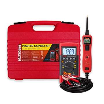 Power Probe Professional Electrical Test Kit - Red (PPROKIT01) Inc III w/PPDMM