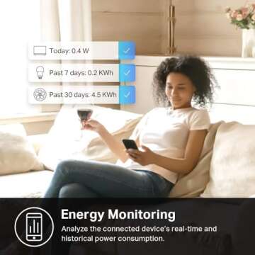 Kasa Smart Plug Mini with Energy Monitoring