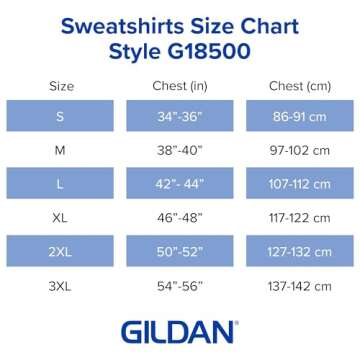 Gildan Adult Fleece Hoodie Sweatshirt, Style G18500, Multipack, Black (1-Pack), Large