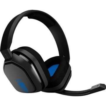 ASTRO Gaming A10 Gaming Headset - Blue - PlayStation 4 (Renewed)