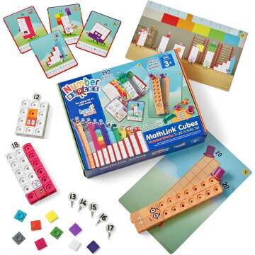 Numberblocks MathLink Cubes 11-20 Set – Engaging Early Math Learning