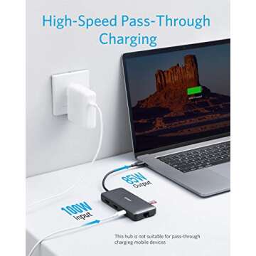 Anker 553 USB-C Hub 8-in-1 Adapter with Dual 4K HDMI