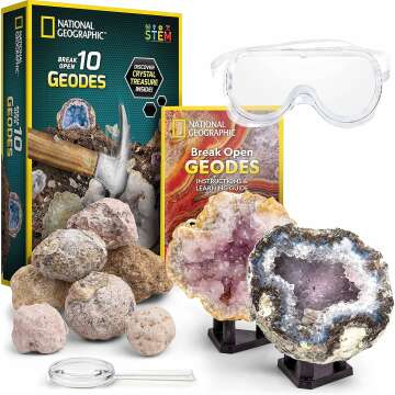 Discover Crystal Geodes: Fun STEM Science Kit for Kids - Explore!