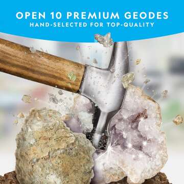 Crystal Geodes STEM Science Kit for Kids