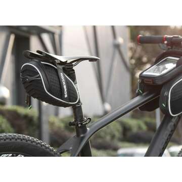 ROCKBROS Bike Seat Bag, Cycling Seat Pack
