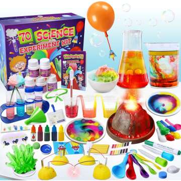 Explore 70 Lab Experiments Science Kits for Kids - Fun & Educational