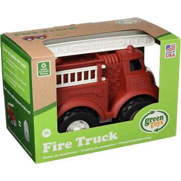 Green Toys Fire Truck - Eco-Friendly Kids Vehicle