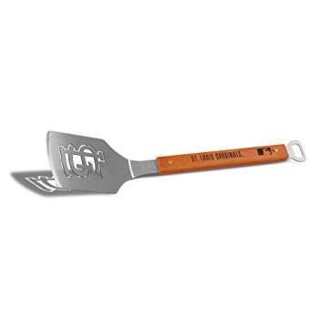 MLB St. Louis Cardinals Sportula, Heavy Duty Stainless Steel Grilling Spatula