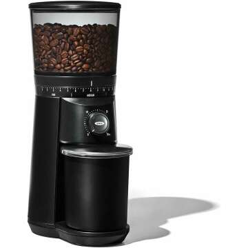 OXO Brew Conical Burr Coffee Grinder - Matte Black for Precision Grinding