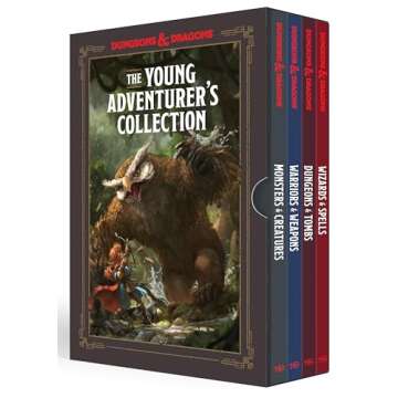 The Young Adventurer's Collection Box Set 1 [Dungeons & Dragons 4 Books]: Monsters & Creatures, Warriors & Weapons, Dungeons & Tombs, and Wizards & ... & Dragons Young Adventurer's Guides)