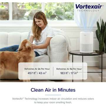 Smart Air Purifier for Large Rooms
