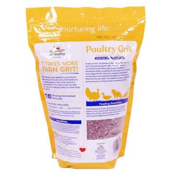 Manna Pro Poultry Grit with Probiotics | Insoluble Crushed Granite | 5 LB