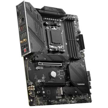 MSI MAG B650 Tomahawk WiFi Computer Gaming Motherboard (AM5, ATX, DDR5, PCIe 4.0, M.2, SATA 6Gb/s, USB 3.2 Gen 2, HDMI/DP, Wi-Fi 6E, AMD Ryzen 7000 Series Processors) AMD PC Motherboards (Renewed)