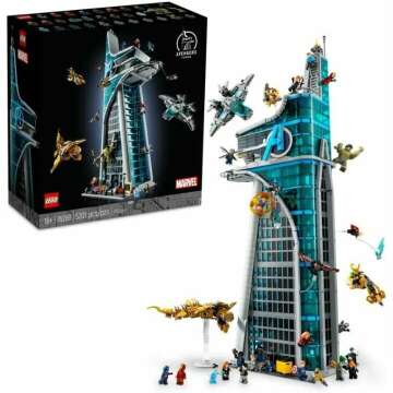 LEGO Marvel 76269 Avengers Tower Building Set