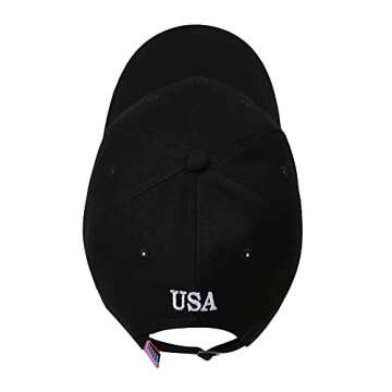 USA Flag Baseball Cap for Unisex Outdoor Fun