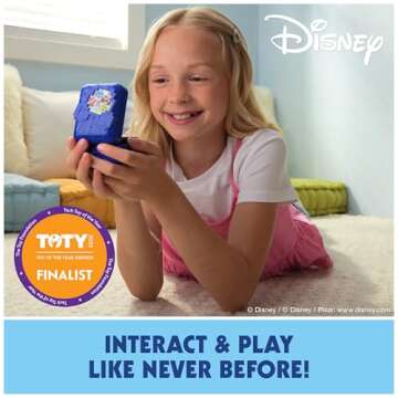 Bitzee Interactive Disney Toy Reacts to Swipes & Taps