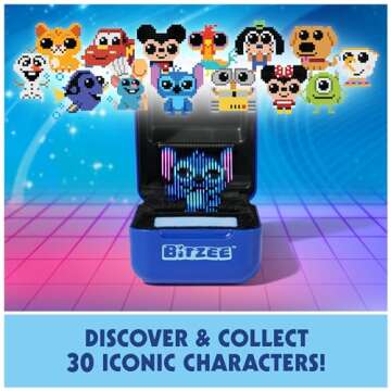 Bitzee Interactive Disney Toy Reacts to Swipes & Taps