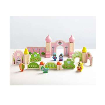 First Learning Princess Castle Wooden Playset