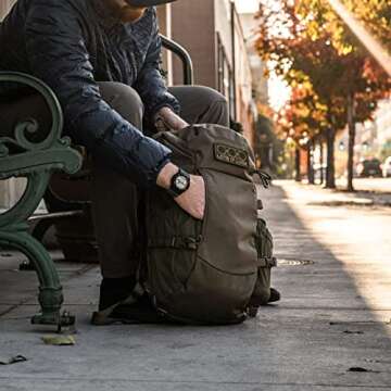 Eberlestock Jacknife Pack - Premium Tactical Backpack for Outdoor Adventures and Hunting - Durable, Versatile, and All-Weather Ready, Gray