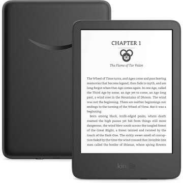 Amazon Kindle Black - Compact, 16GB, Long Battery Life