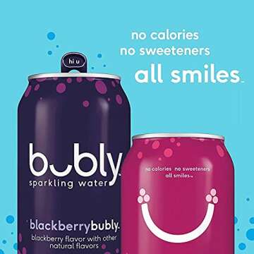 Bubly Triple Berry Sparkling Water Variety Pack