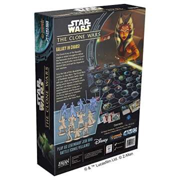 Star Wars The Clone Wars Board Game | A Pandemic System | Tactical Strategy Game for Adults and Teens | Ages 14+ | 1-5 Players | Average Playtime 60 Minutes | Made by Z-Man Games