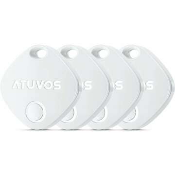 ATUVOS Bluetooth Tracker 4 Pack