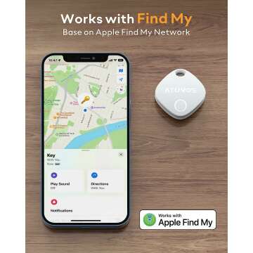 ATUVOS Bluetooth Tracker 4 Pack