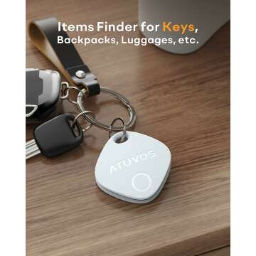 ATUVOS Bluetooth Tracker 4 Pack