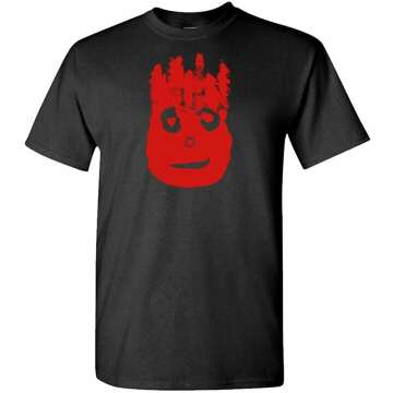 Volleyball Bloody FACE - Ocean Movie Hanks - Mens Cotton T-Shirt