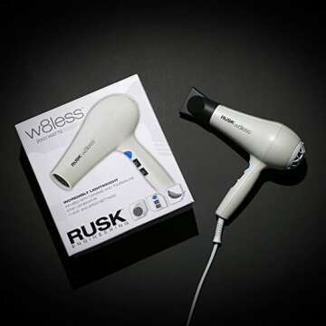 RUSK 2000 Watt W8less Professional Hair Dryer