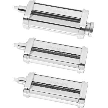 KitchenAid Pasta Roller & Cutter Set - Silver