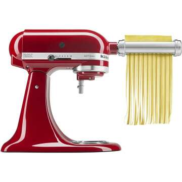 KitchenAid Pasta Roller & Cutter Set - Silver