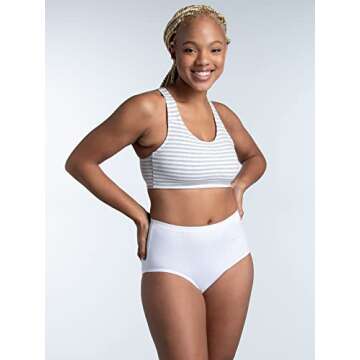 Fruit of the Loom Women's Tag Free Cotton Briefs - 12 Pack