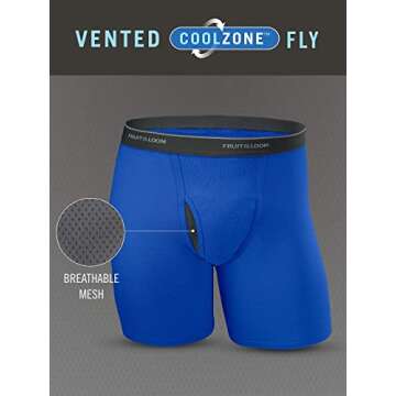 Fruit of the Loom Coolzone Boxer Briefs - 6 Pack