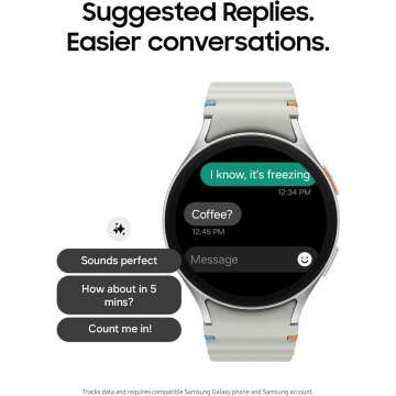 SAMSUNG Galaxy Watch 7: Smart Fitness Tracker 40mm