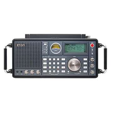 Eton - Elite 750, The Classic AM/FM/LW/VHF/Shortwave Radio with Single Side Band, 360° Rotating AM Antenna, 1000 Channels, Back-Up Battery Packs, Commitment to Preparedness