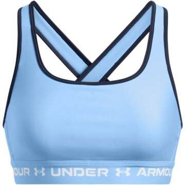 Under Armour Women’s Crossback Mid Impact Sports Bra