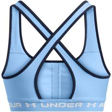 Under Armour Women’s Crossback Mid Impact Sports Bra