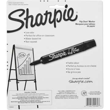 SHARPIE Flip Chart Markers for School Presentations