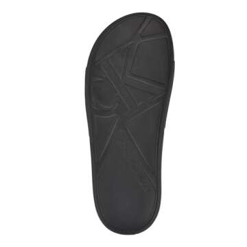 Calvin Klein Men's Wiston Sandals - Black Logo 002