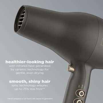INFINITIPRO BY CONAIR FloMotion Pro Hair Dryer | Personalize Your Drying Experience