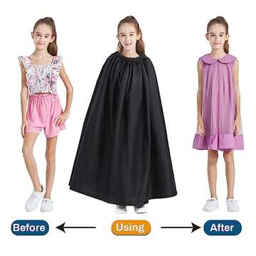 SMEKLYN Changing Tent for Kids Portable Changing Room Pop Up Instant Dressing Room for Children Dancer Changing Curtain Cloak Changing Cover Ups Dance Competition Essentials