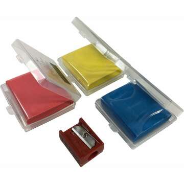 Faber-Castell Kneaded Art Eraser Set with Sharpener