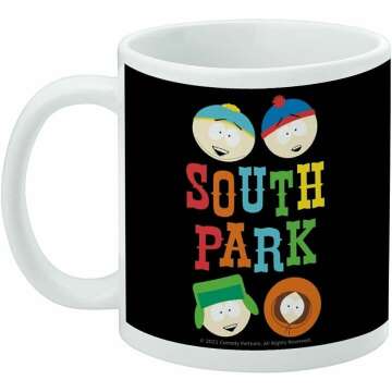 South Park Logo Ceramic Coffee Mug - 11oz